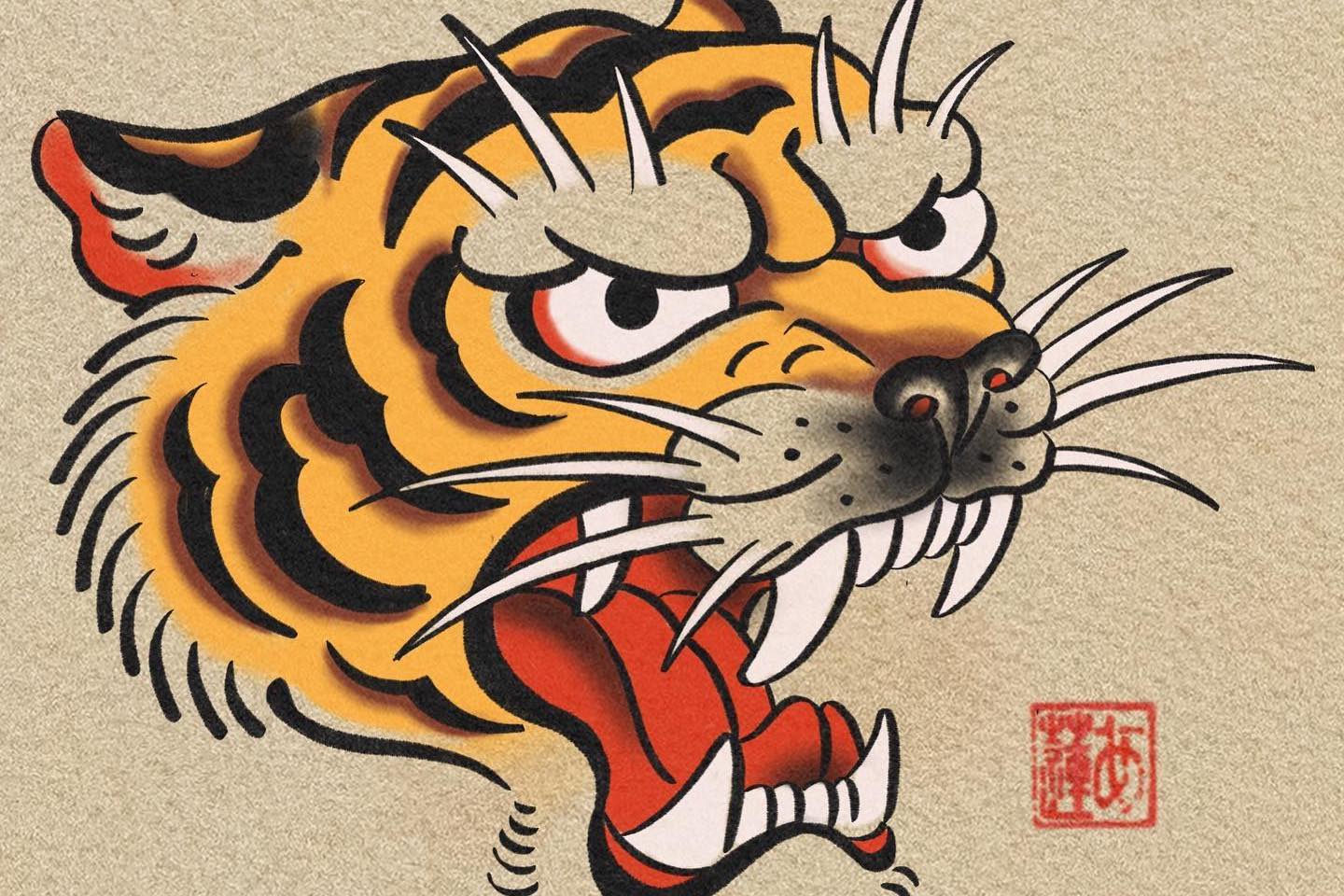 Japanese Tiger Tattoo