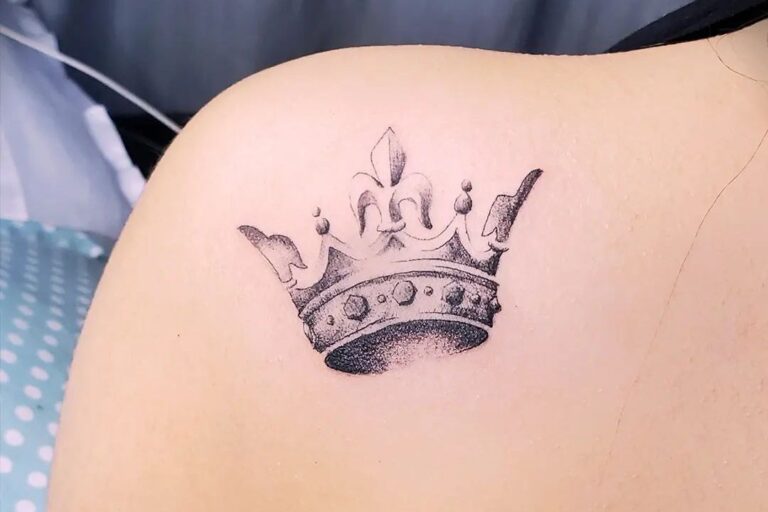 Crown Tattoo for Girls