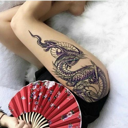 Dragon Bum Tattoo 3