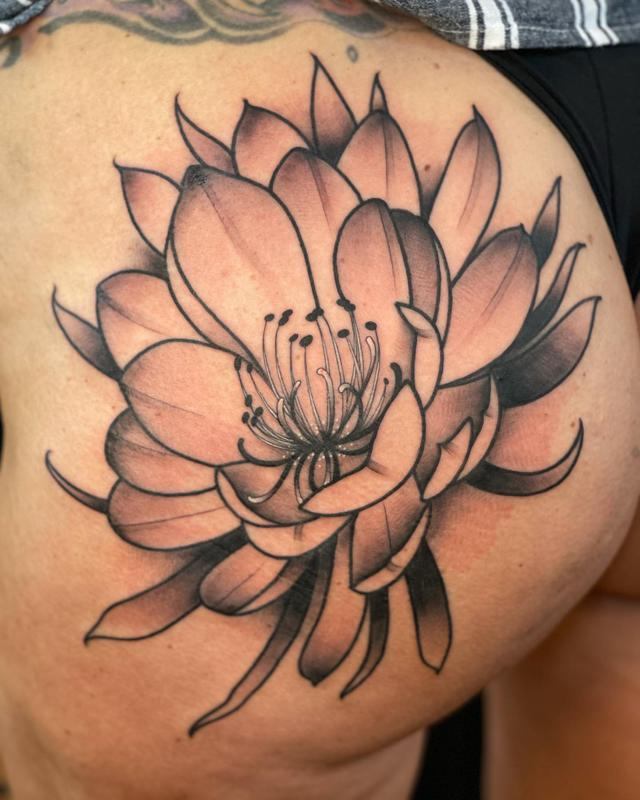 Flower Bum Tattoo 4