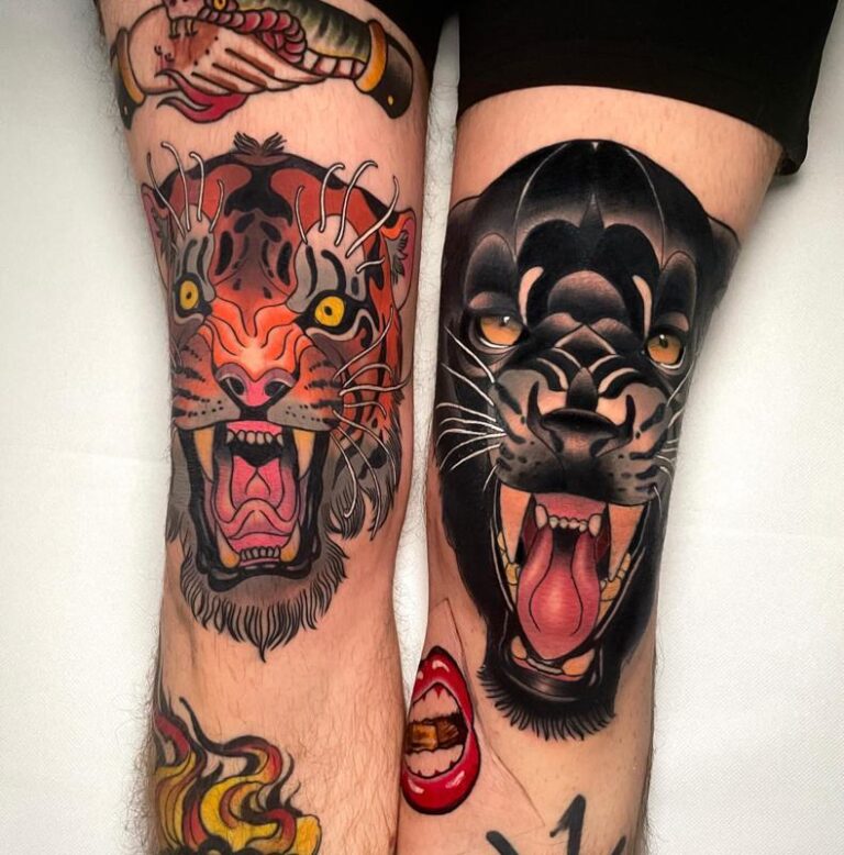 70 Best Knee Tattoos for Men and Meanings