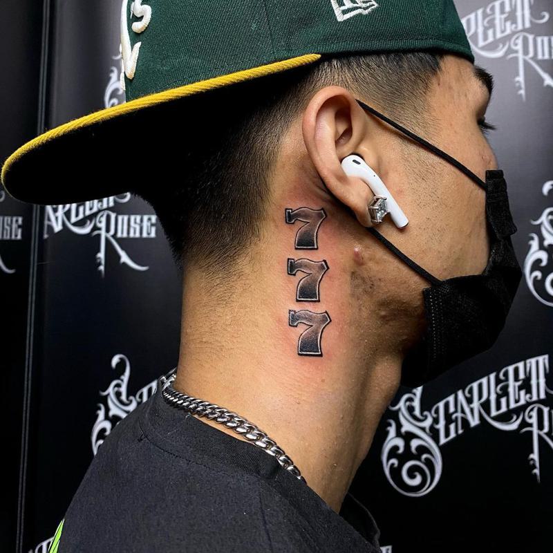 Tattoo uploaded by Adventure tattoo studios 2  mexican mexicantattoo  gangster gangsterstyletattoo dayofthedeadtattoo dayofthedead  dayofthedeadgirl necktattoos neck necktattoo  Tattoodo