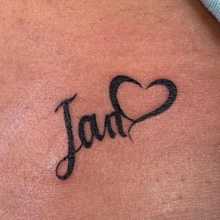 Name Bum Tattoo