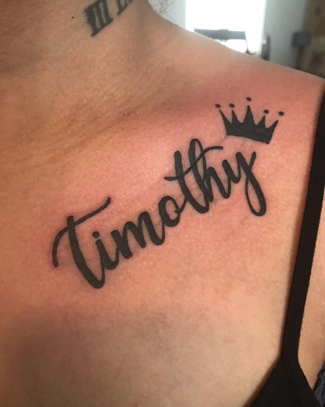 Simple Crown Tattoo 6