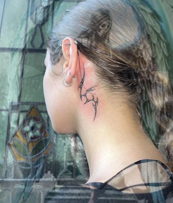 Be Unique With A Female Neck Tattoo 50 Modern Ideas