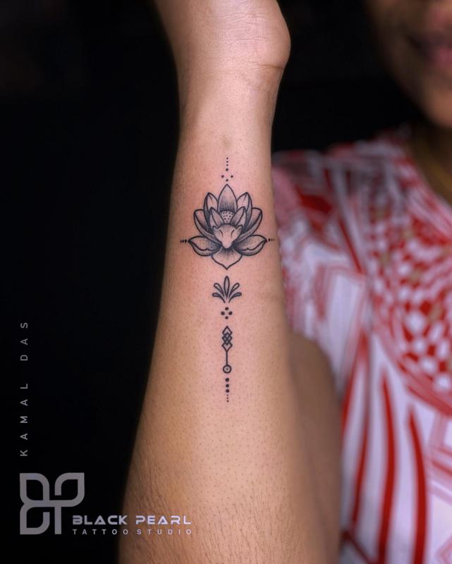 Aggregate more than 135 unalome lotus tattoo super hot