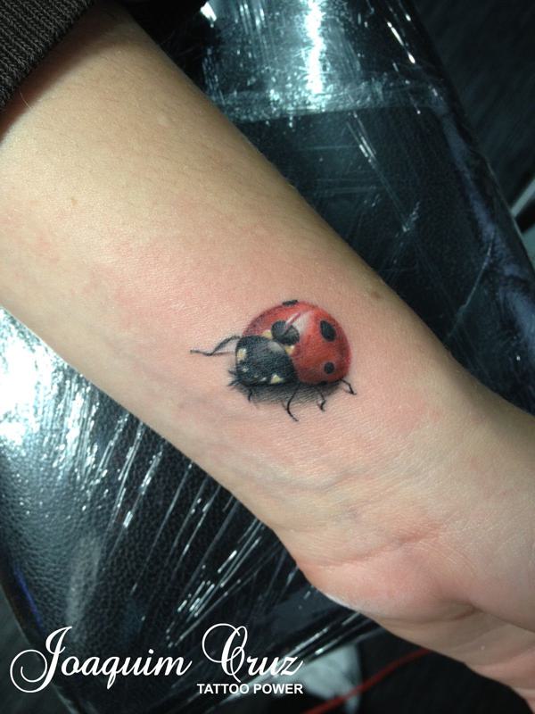 3D Ladybug Tattoo 2
