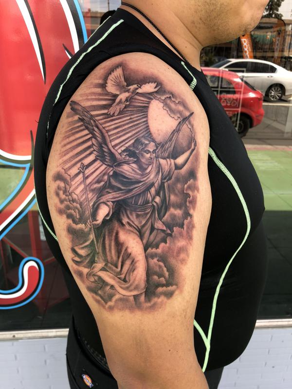 Angel Gabriel Tattoo 2