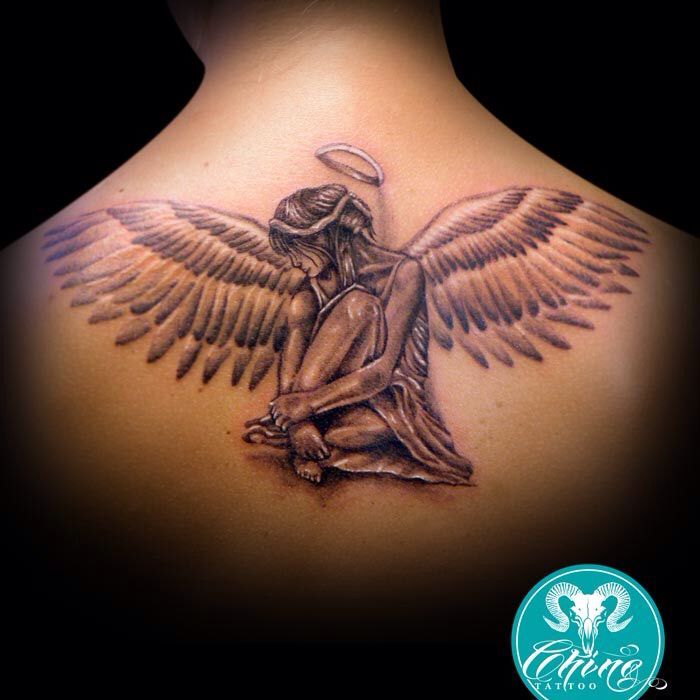 80 Guardian Angel Tattoo Designs  Meaning 2022