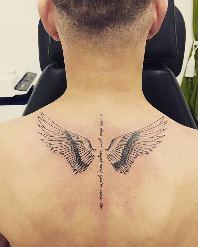 Angel Wing Tattoo 1