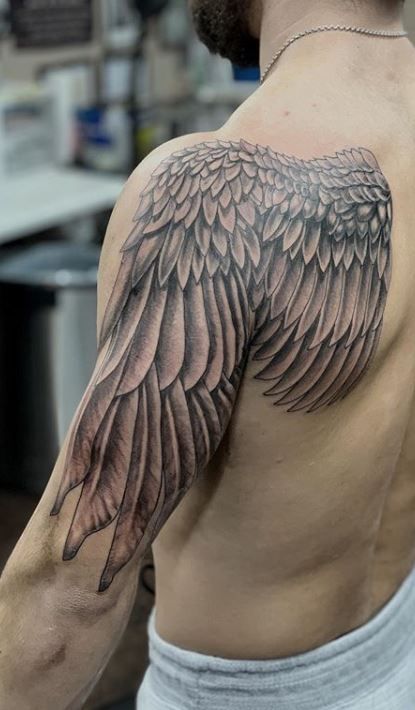 Angel Wing Tattoo 2