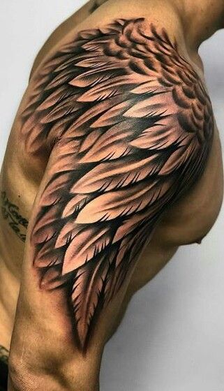 Angel Wing Tattoo 3