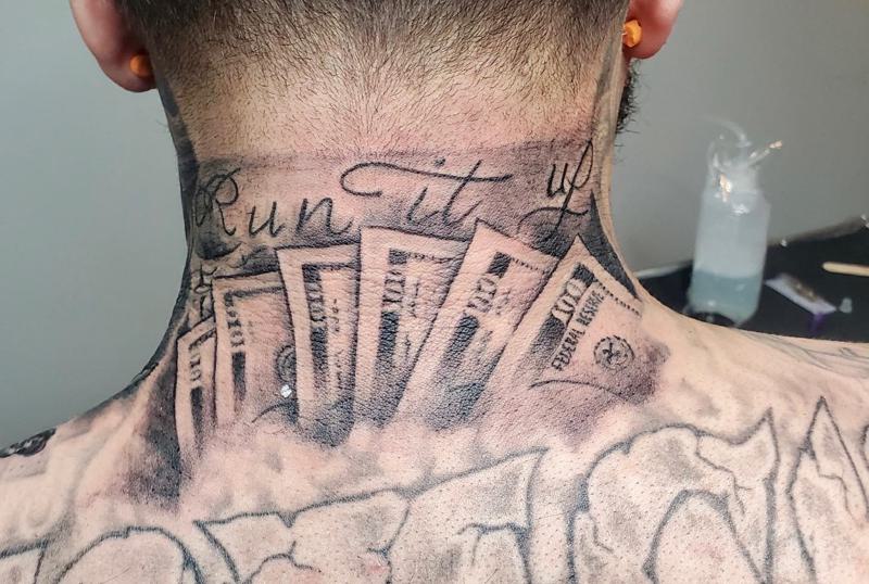 18 Coolest Neck Tattoos For Men  Psycho Tats