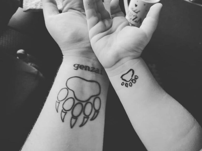 70+ Bear Paw Tattoo Ideas and Meanings Nomi Chi