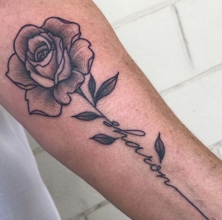 80 Unique Black Rose Tattoo Designs and Meaning