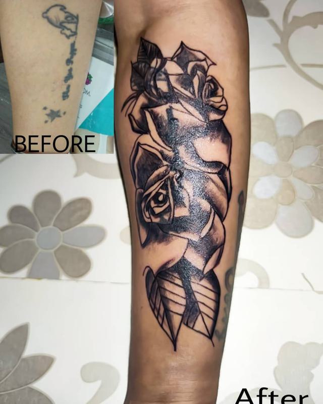 Tattoo Cover Up Portfolio  Tattoos By Birdie