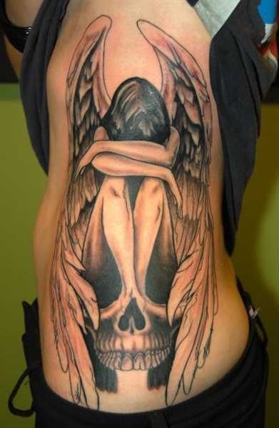 Dark Angel Tattoo 1