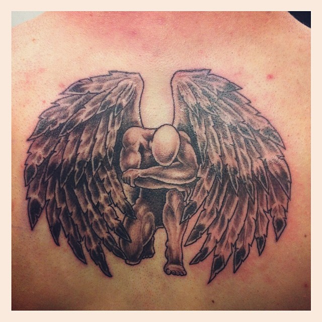 Fallen Angel Tattoo 1
