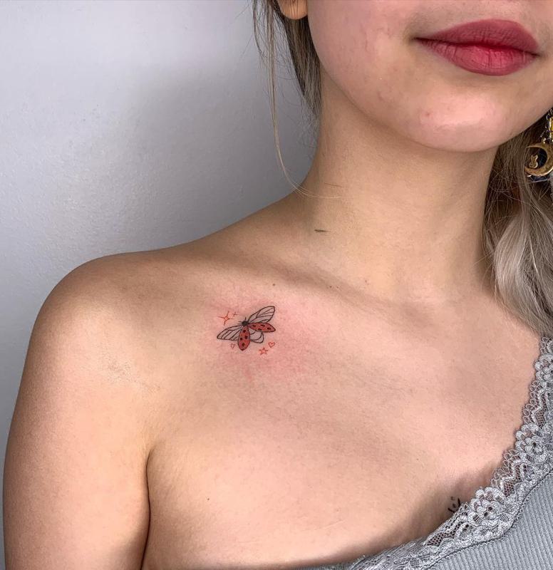 Feminine Ladybug Tattoo Meaning