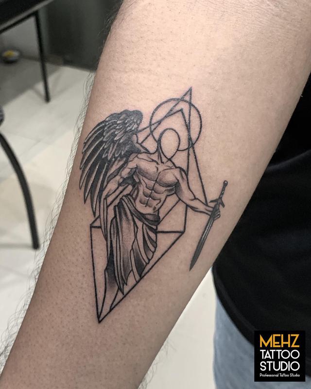 Guardian Angel Forearm Tattoo Art Styles