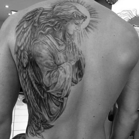 Guardian Angel Prayer Tattoo 1