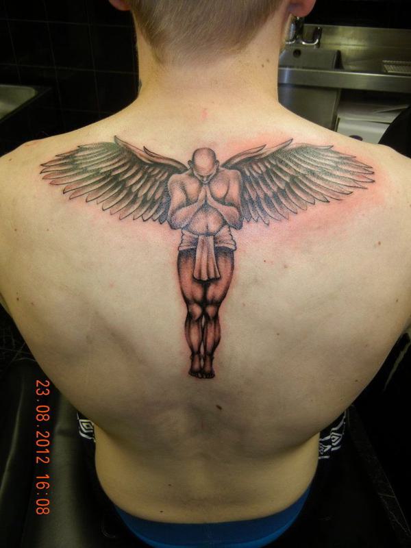 Guardian Angel Prayer Tattoo 3