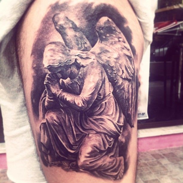 Guardian Angel Prayer Tattoo 4