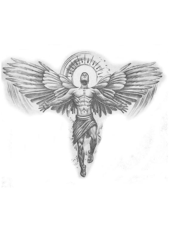 80+ Guardian Angel Tattoo Designs & Meaning 2022