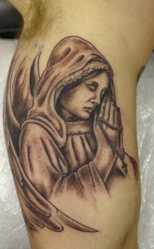 Holy Angel Guardian Tattoo 1