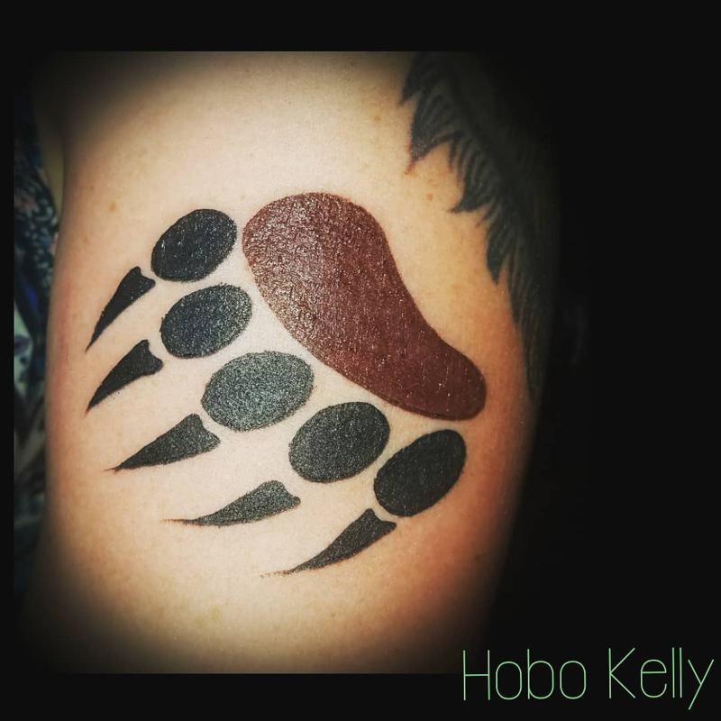 Mama Bear Paw Tattoo 1