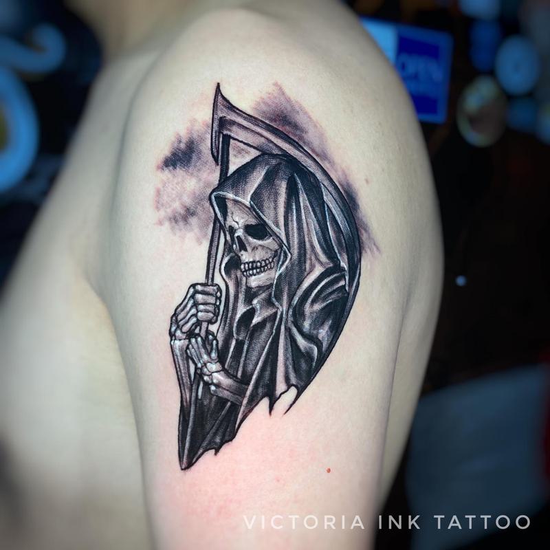 Santa Muerte Tattoo for Men 3