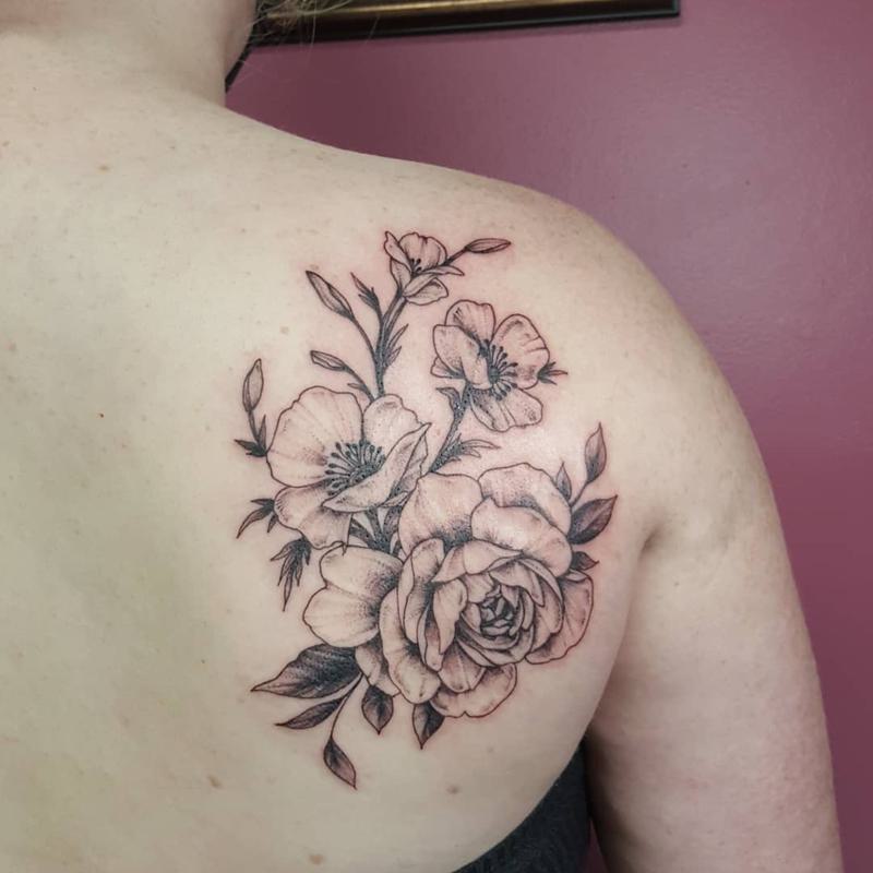 10 Shoulder Rose Tattoo Ideas That Will Blow Your Mind  alexie