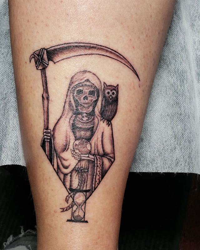 Significado Santa Muerte Tattoo 1