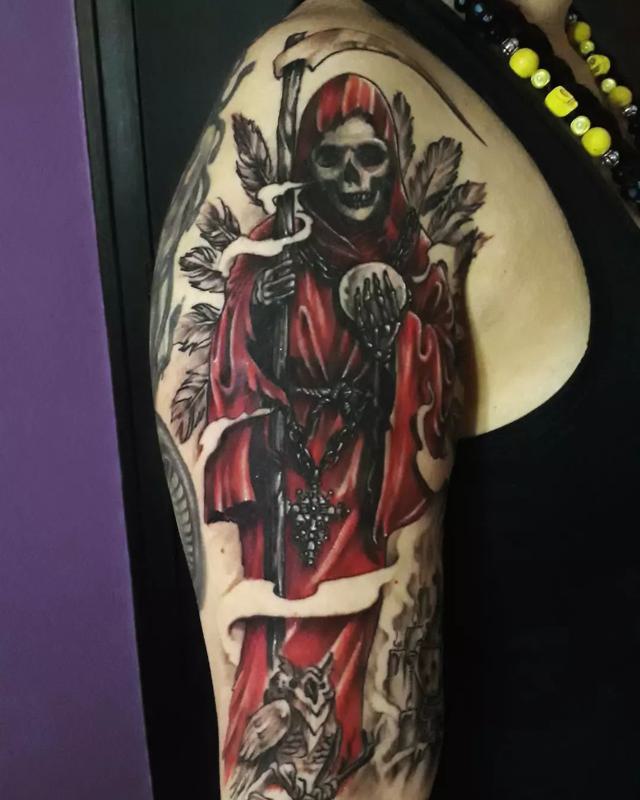 Significado Santa Muerte Tattoo 2