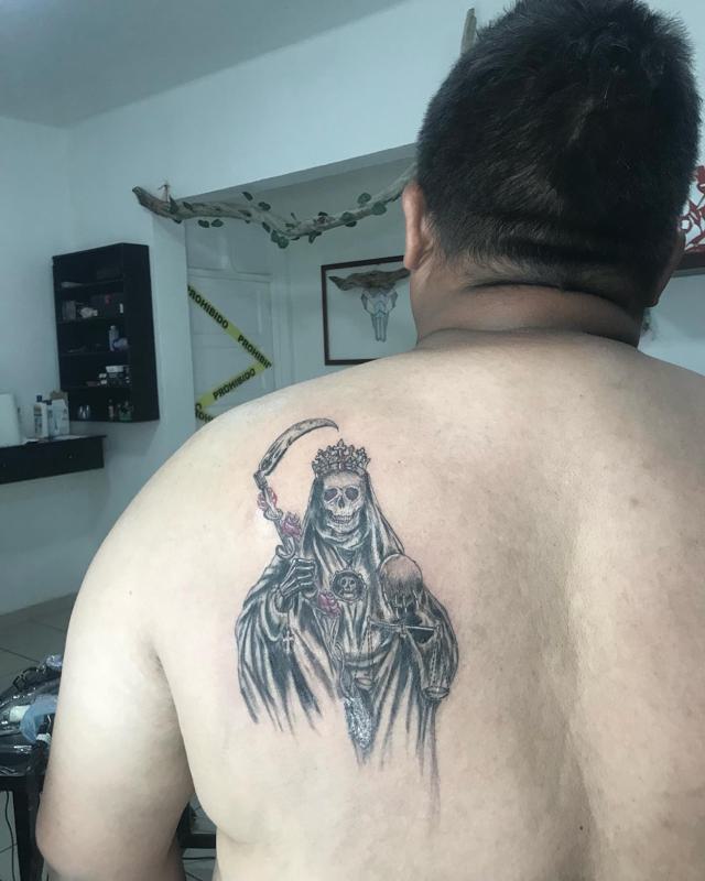 Significado Santa Muerte Tattoo 3