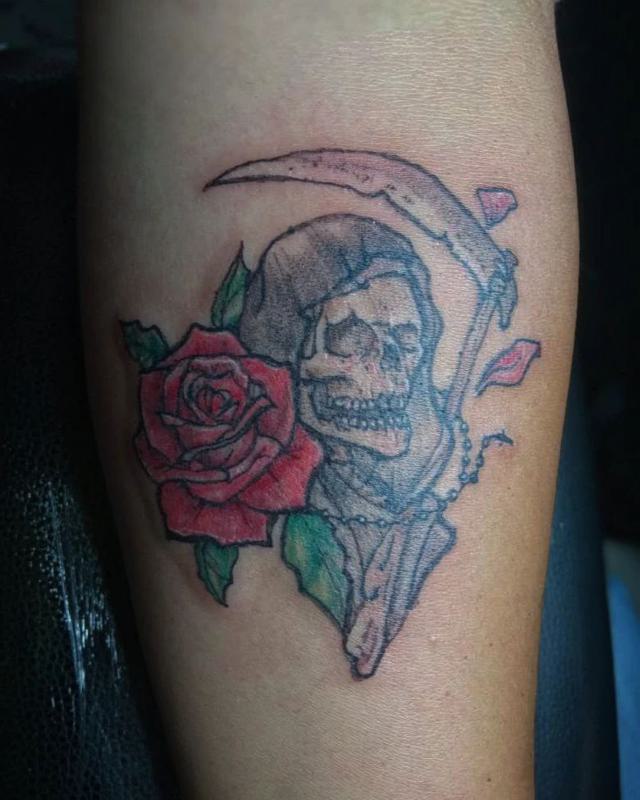 Significado Santa Muerte Tattoo 5