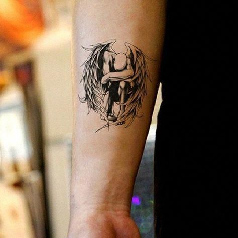 15 of the best guardian angel tattoo designs and ideas that everyone should  try  YENCOMGH